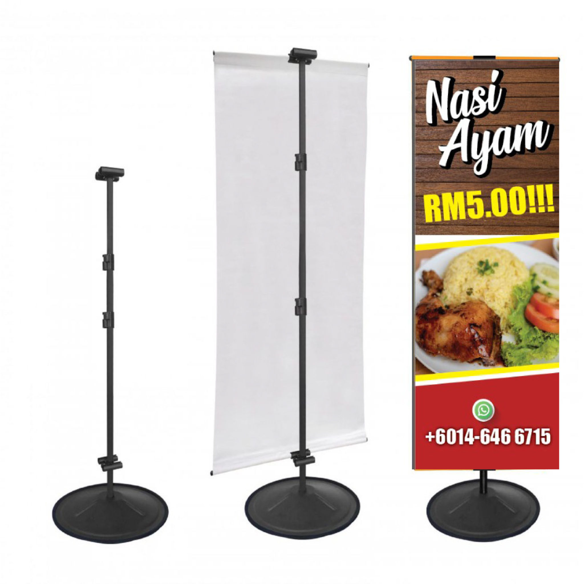 Bunting Stand EzyPrintAmpang