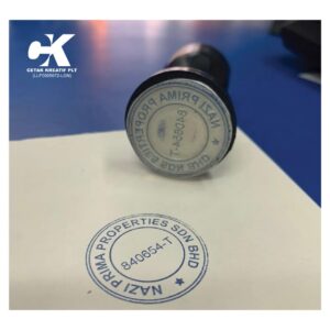 normal handle rubber stamp
