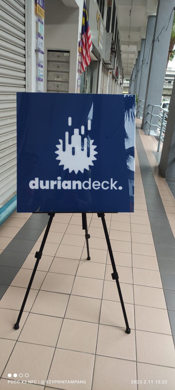 acrylic signage / plaque