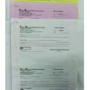 resit receipt ncr 2 ply 3 ply